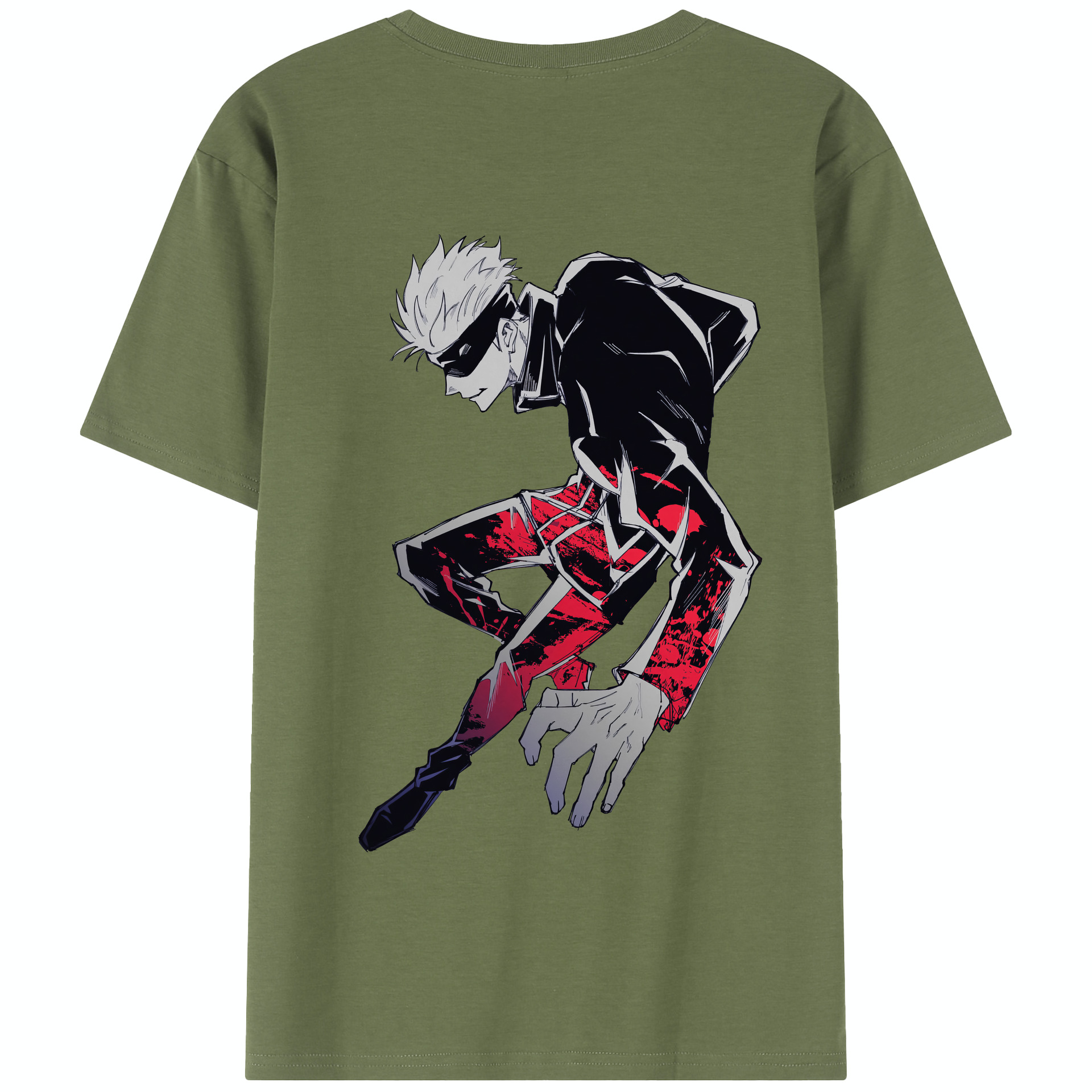（画像用） 呪術廻戦 Jujutsu Kaisen 綿100％半袖Tシャツ（背面プリント）